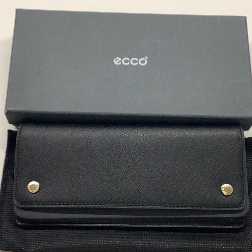 Ecco Wallet Saffiano leather Wallet